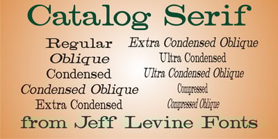 Catalog Serif  JNL