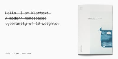 Klartext Mono