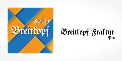 Breitkopf Fraktur Pro