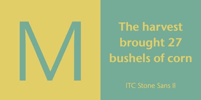 ITC Stone Sans II