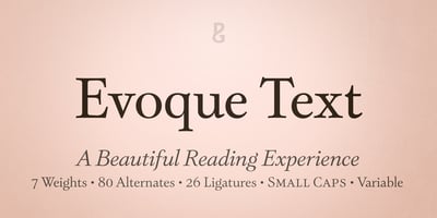 Evoque Text