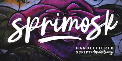 Sprimosk Font