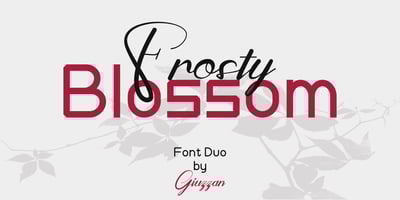 Frosty Blossom Duo
