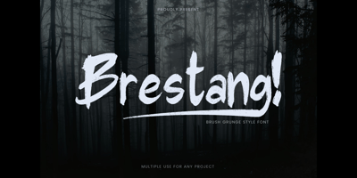 Brestang Thriller Font
