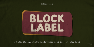 Block Label