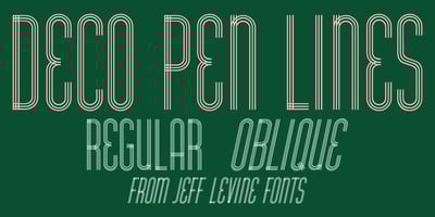 Deco Pen Lines JNL