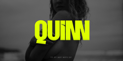 Quinn Display Typeface