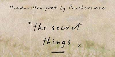The Secret Things