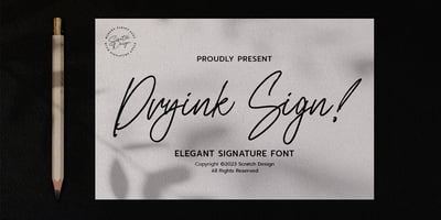 Dryink Sign