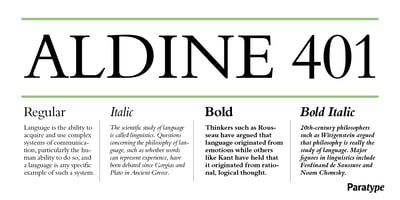 Aldine 401