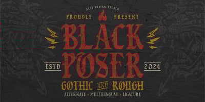 Black Poser