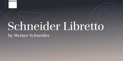 Schneider-Libretto