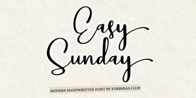 Easy Sunday