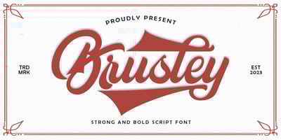 Brusley Script
