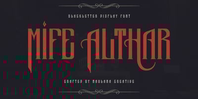 Mife Althar Font