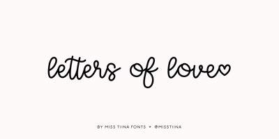 MTF Letters of Love