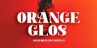 Orange Glos