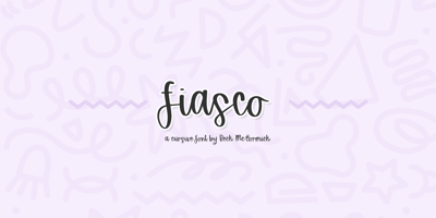Fiasco Cursive Font