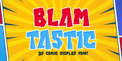 Blamtastic 3d Comic Display