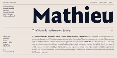 Mathieu Sans
