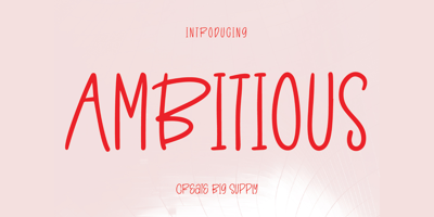 Ambitious