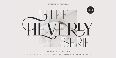 The Heverly Serif