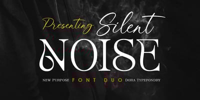 Silent Noise Font Duo