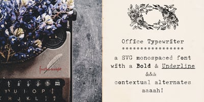 Office Typewriter