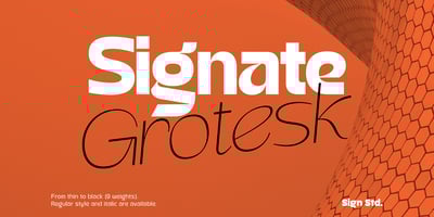 Signate Grotesk