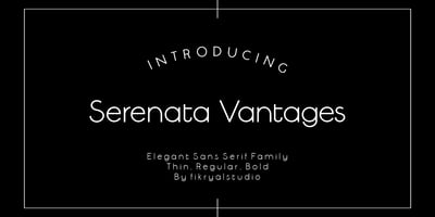 Serenata Vantages