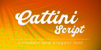 Cattini Script