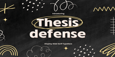 Thesis Defense