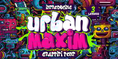 Urban Maxim 3d Graffiti