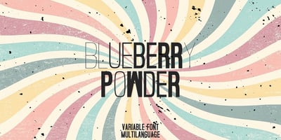 Blueberry Powder Variative