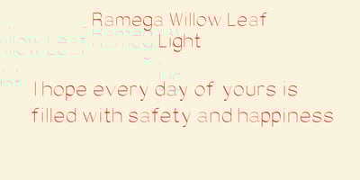 Ramega Willow Leaf