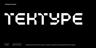 Tektype