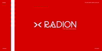 Radion Typeface