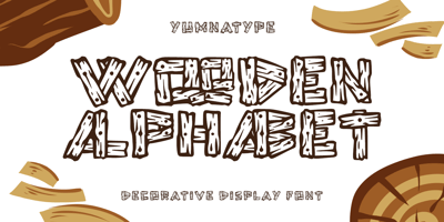 Wooden Alphabet