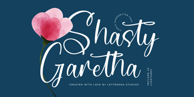 Shasty Garetha Italic