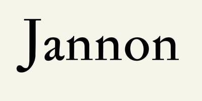 Jannon Pro