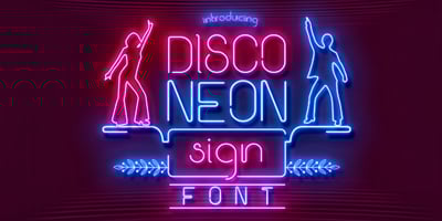 Disco Neon Sign