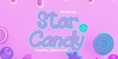 Star Candy 3d Display