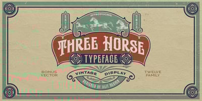Three Horse