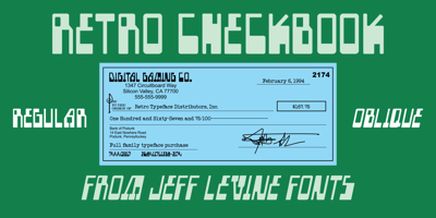 Retro Checkbook JNL