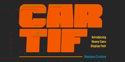 MC Cartif Font