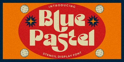 Blue Pastel