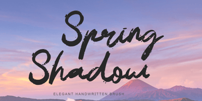 Spring Shadow