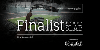Finalist Round Slab