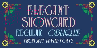 Elegant Showcard JNL