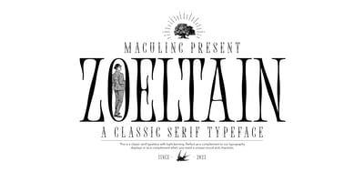Zoeltain Classic Serif Font
